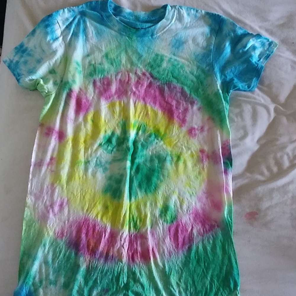 Tie dye shirts
